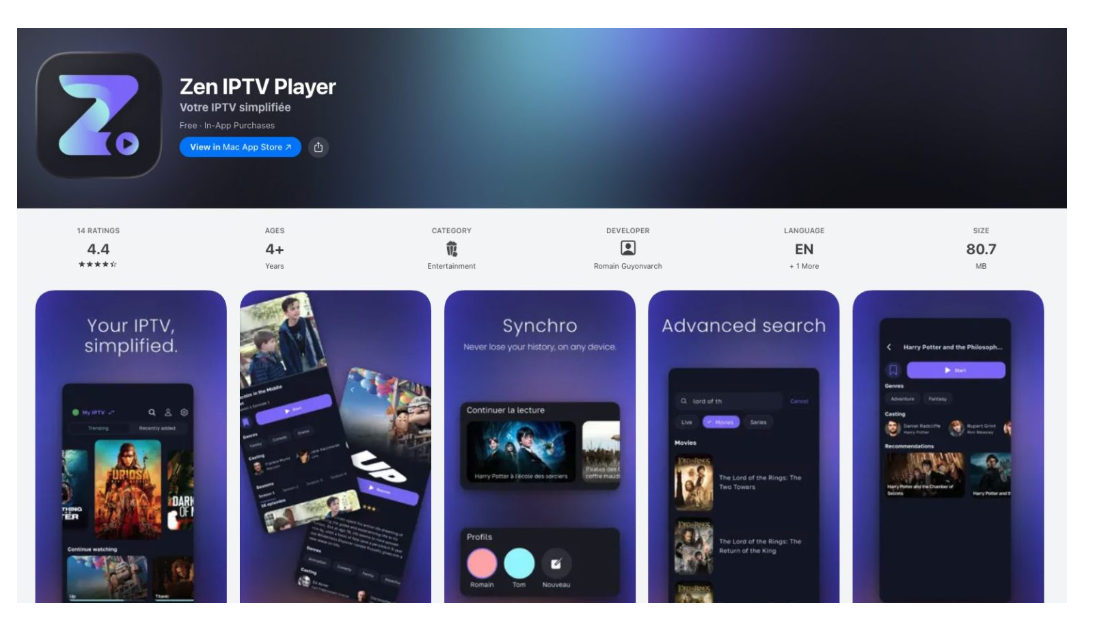 Abonnement ZEN IPTV 2026